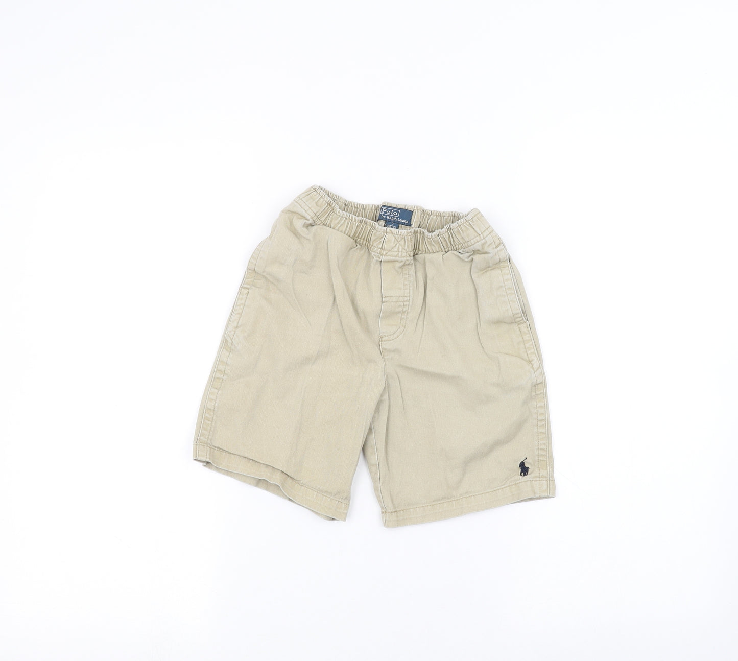 Ralph Lauren Boys Brown   Chino Shorts Size 7 Years
