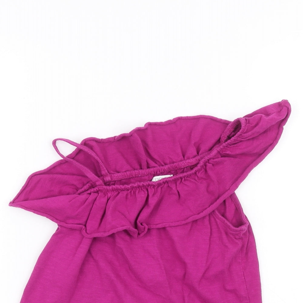 NEXT Girls Pink   Basic Blouse Size 7 Years