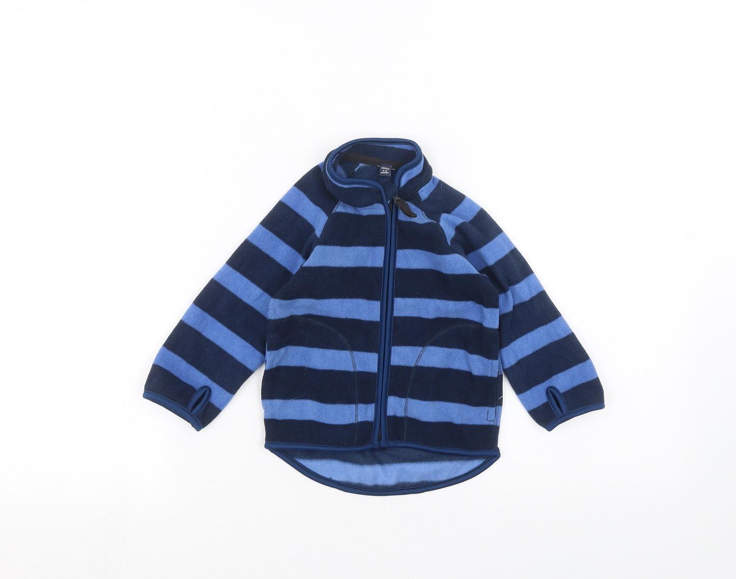 Gap Baby Blue Striped  Jacket  Size 6-9 Months