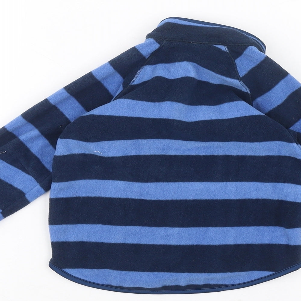 Gap Baby Blue Striped  Jacket  Size 6-9 Months