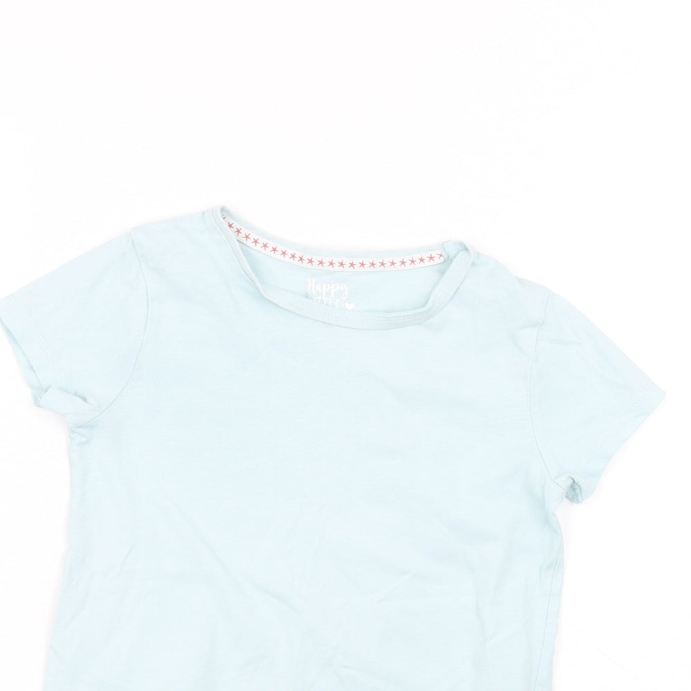F&F Boys Blue   Basic T-Shirt Size 6-7 Years