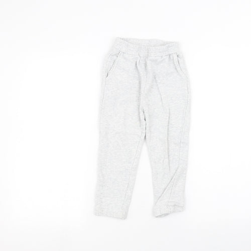 NEXT Girls White   Sweatpants Trousers Size 5 Years
