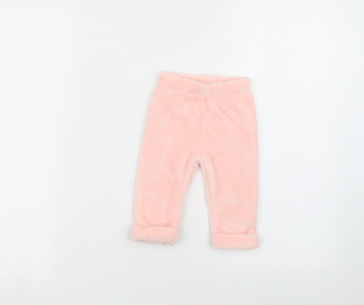 F&F Baby Pink   Sweatpants Trousers Size 3-6 Months