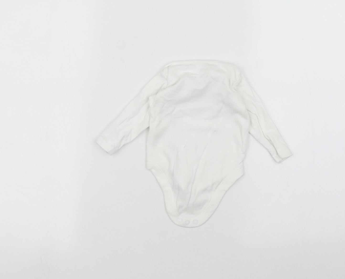 F&F Baby White   Babygrow One-Piece Size 3-6 Months