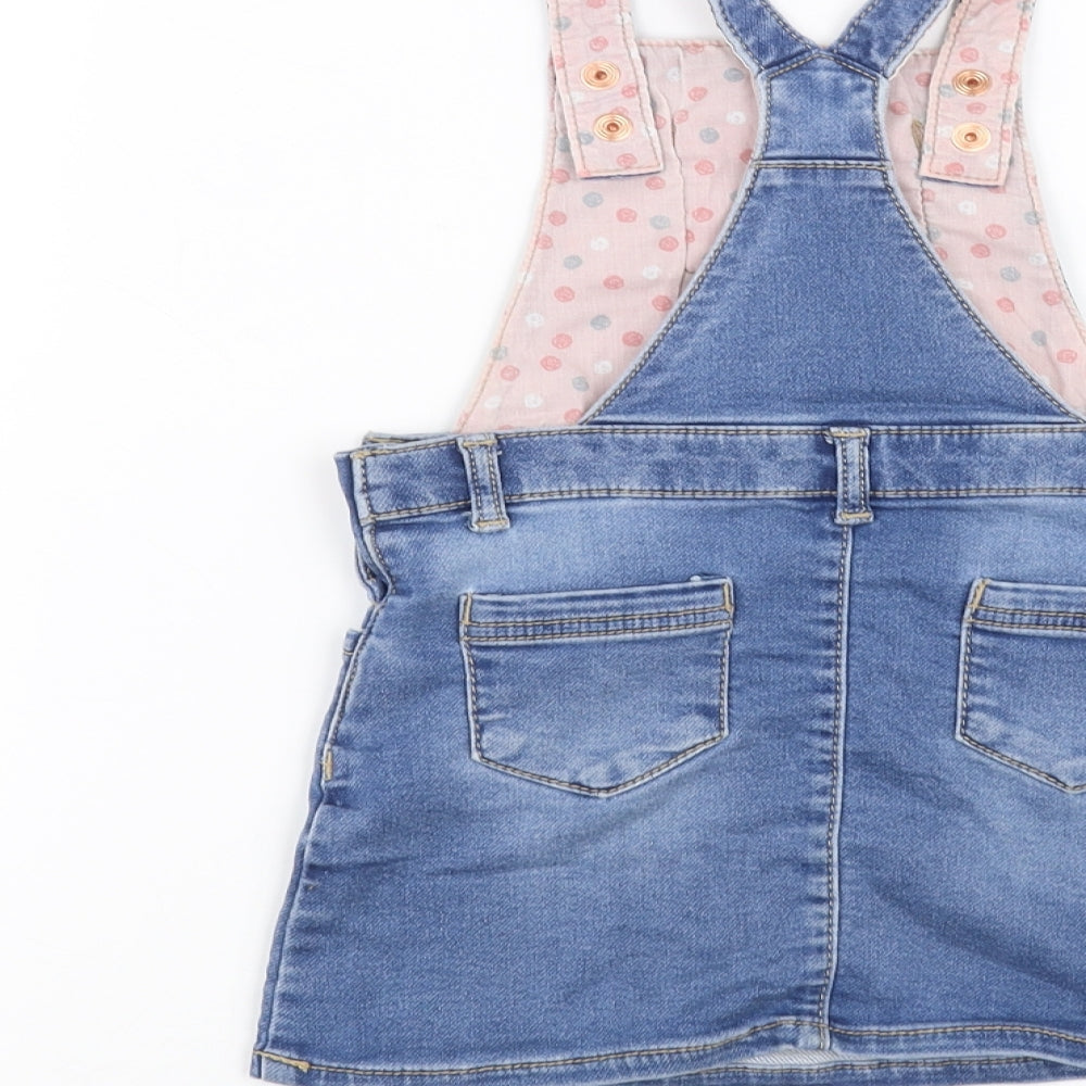 Nutmeg Baby Blue   Dungaree One-Piece Size 18-24 Months
