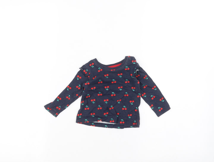 Nutmeg Baby Blue Basic T-Shirt Size 3-6 Months