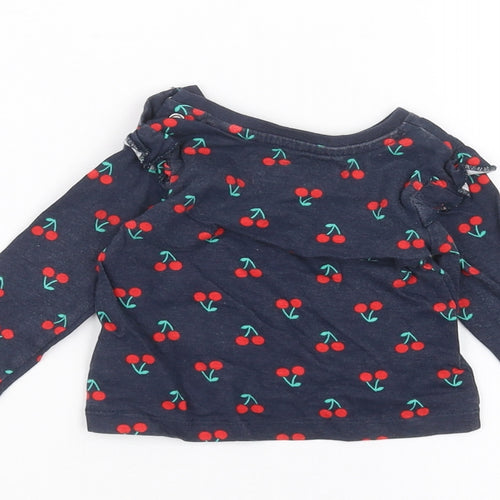 Nutmeg Baby Blue   Basic T-Shirt Size 3-6 Months