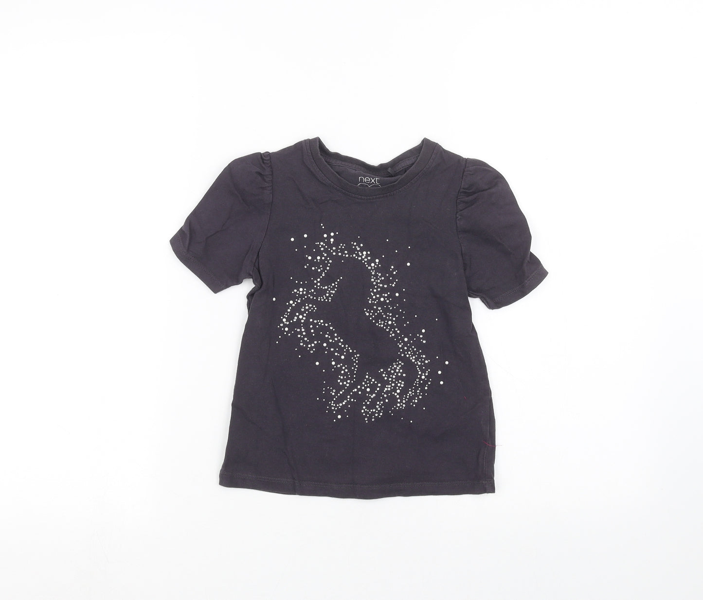 NEXT Girls Blue   Basic T-Shirt Size 6 Years