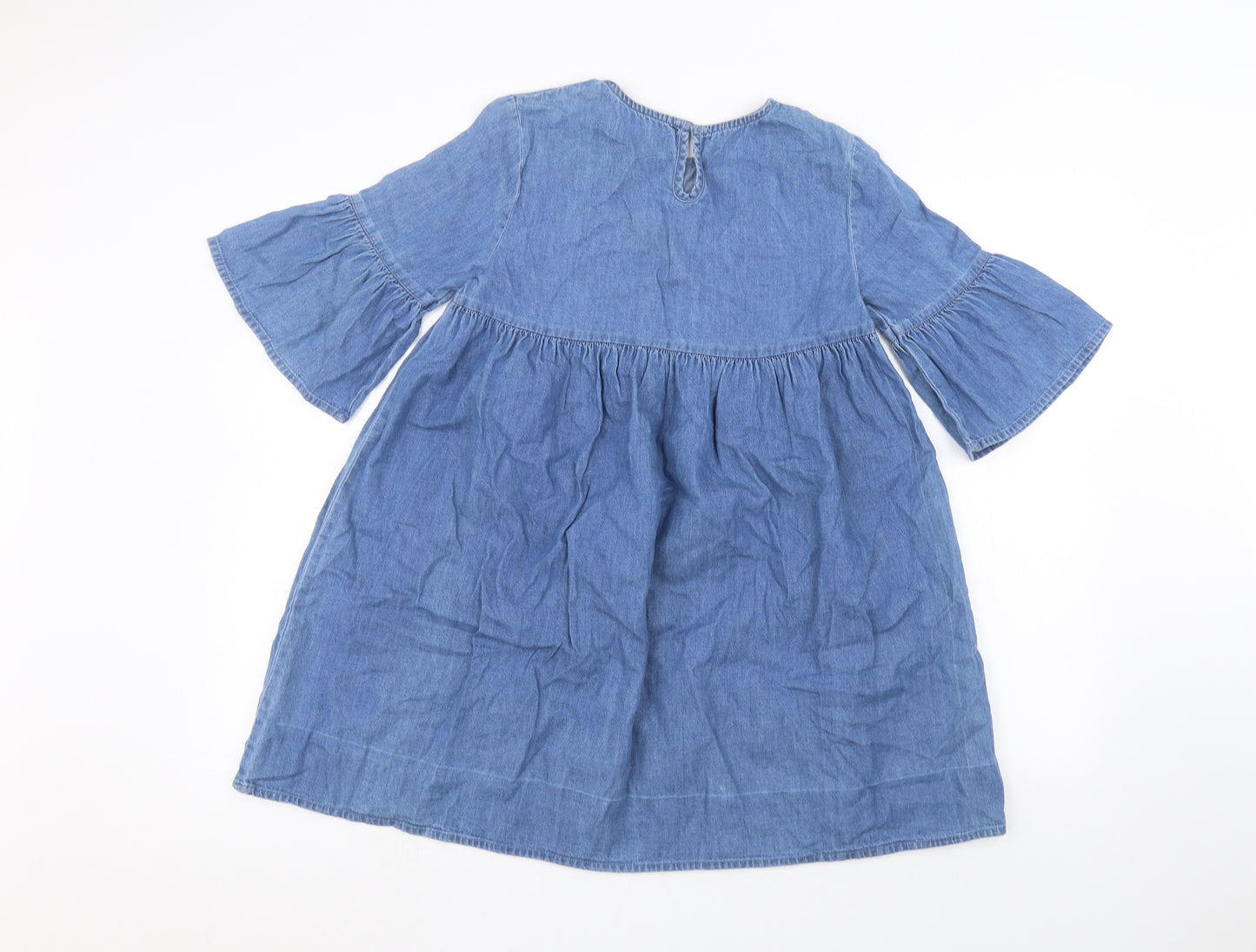 Zara Girls Blue  Denim A-Line  Size 10 Years