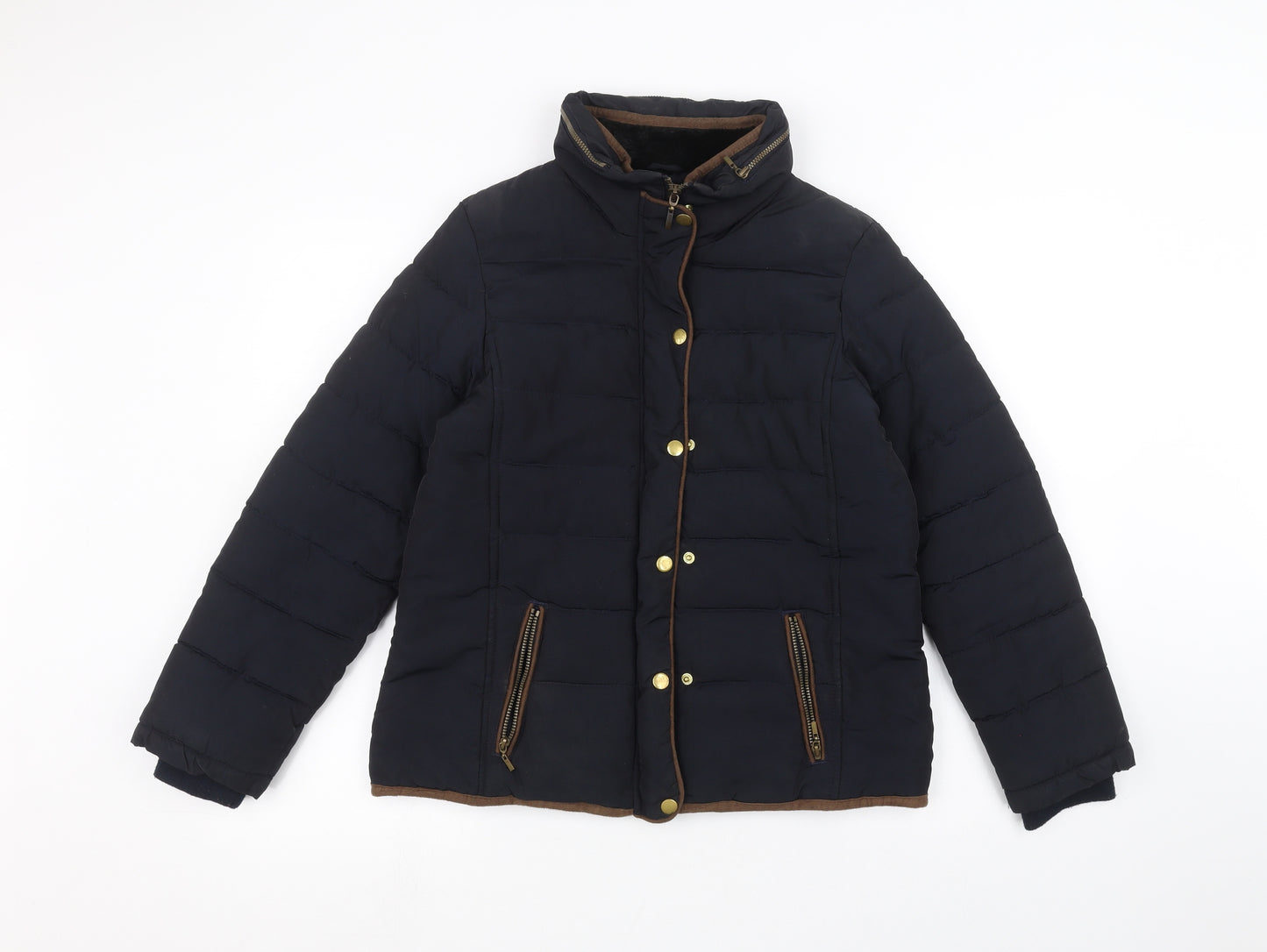 Candy Girls Blue   Pea Coat Coat Size 12-13 Years