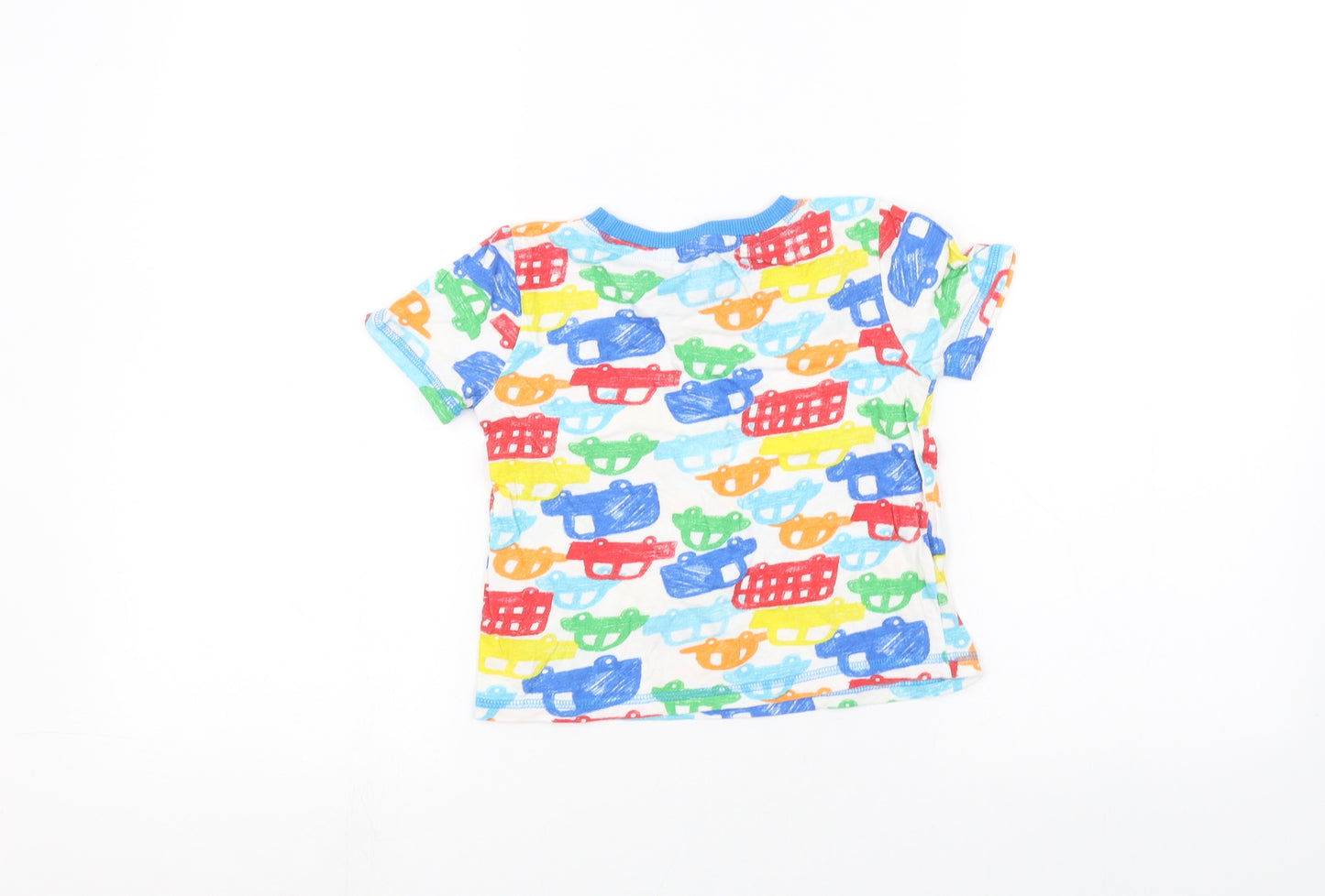 Preworn Baby White   Basic T-Shirt Size 24 Months