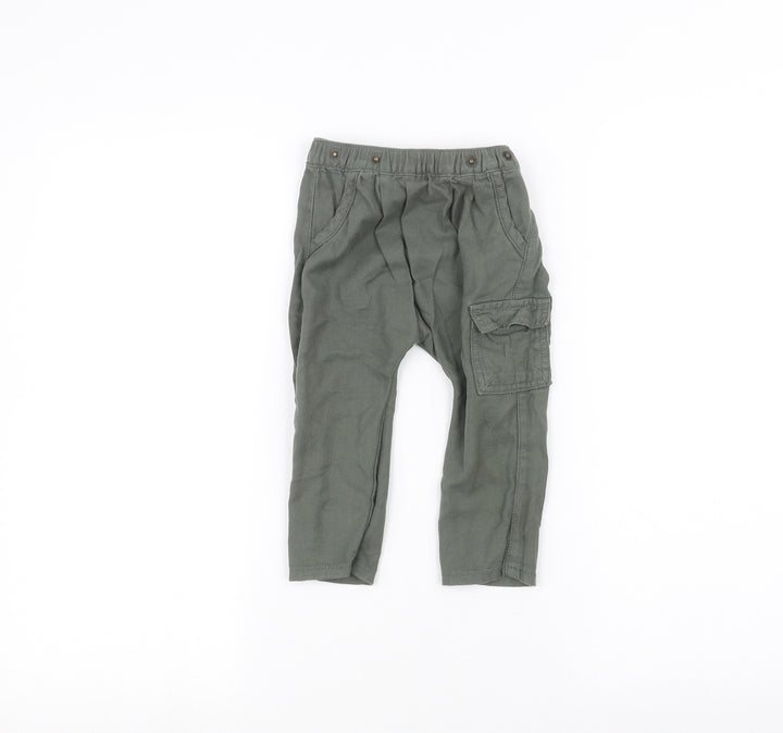 Nutmeg Baby Green   Track Pants Trousers Size 9-12 Months
