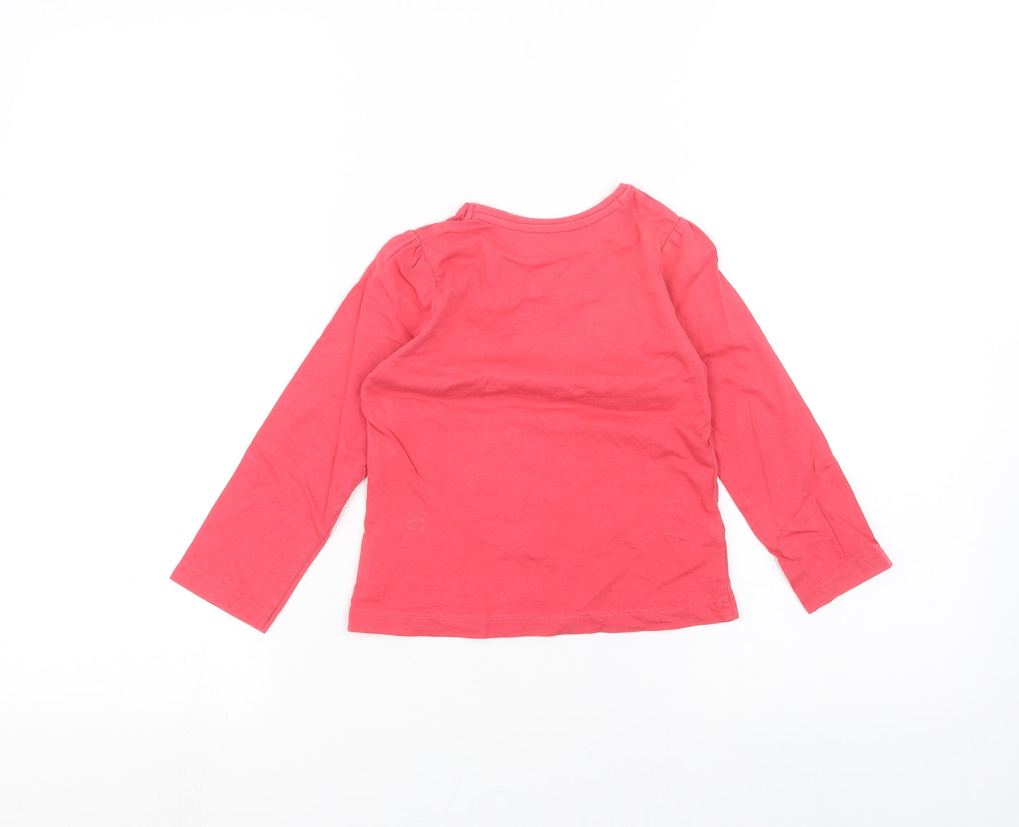 Mothercare Girls Pink   Basic T-Shirt Size 3-4 Years
