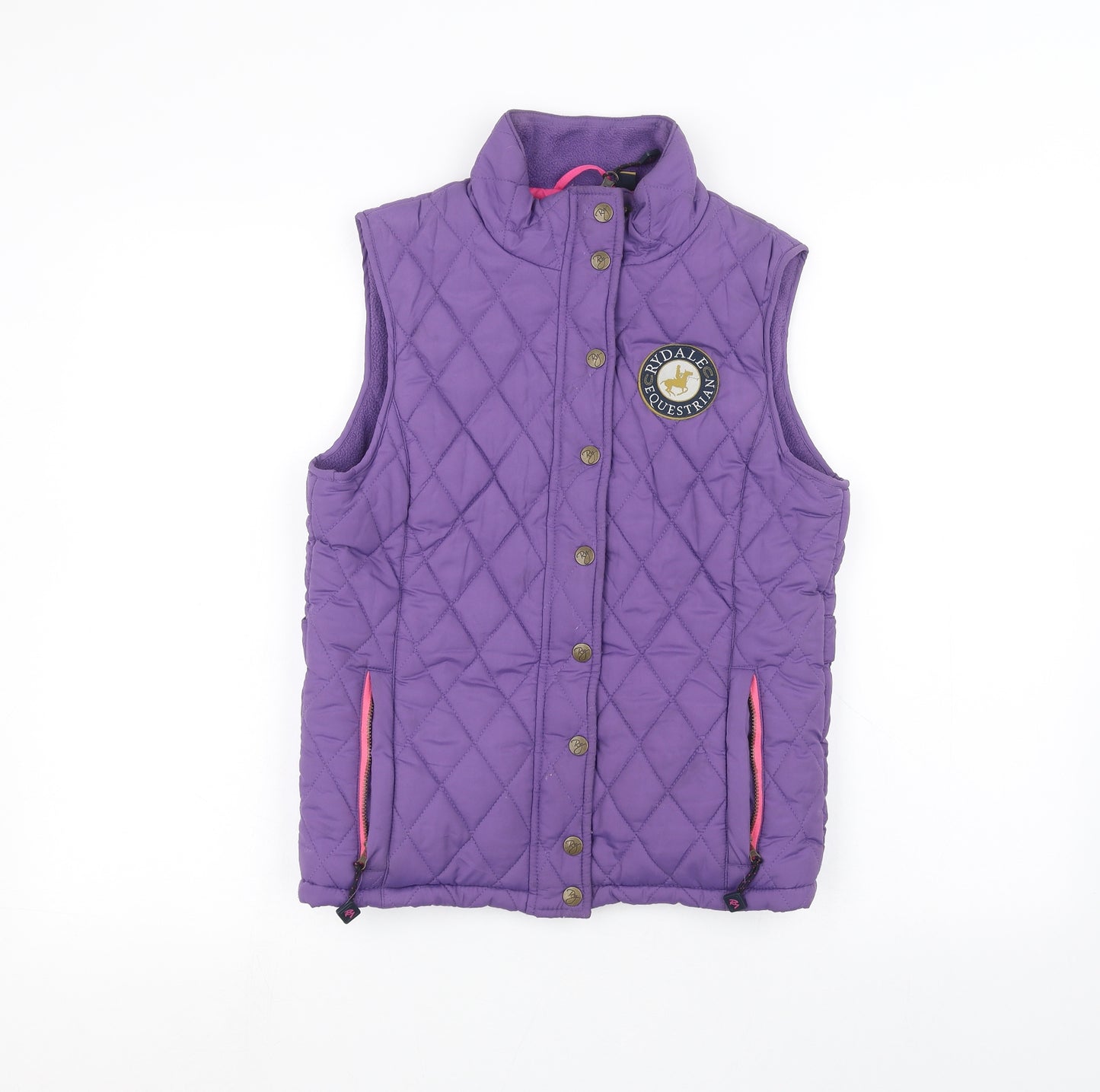 Rydale Girls Purple   Gilet Coat Size 9-10 Years