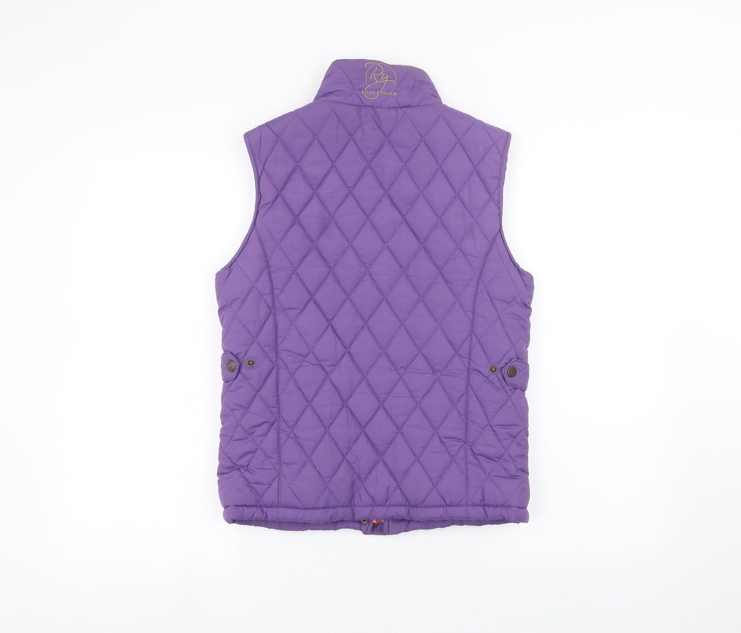 Rydale Girls Purple   Gilet Coat Size 9-10 Years