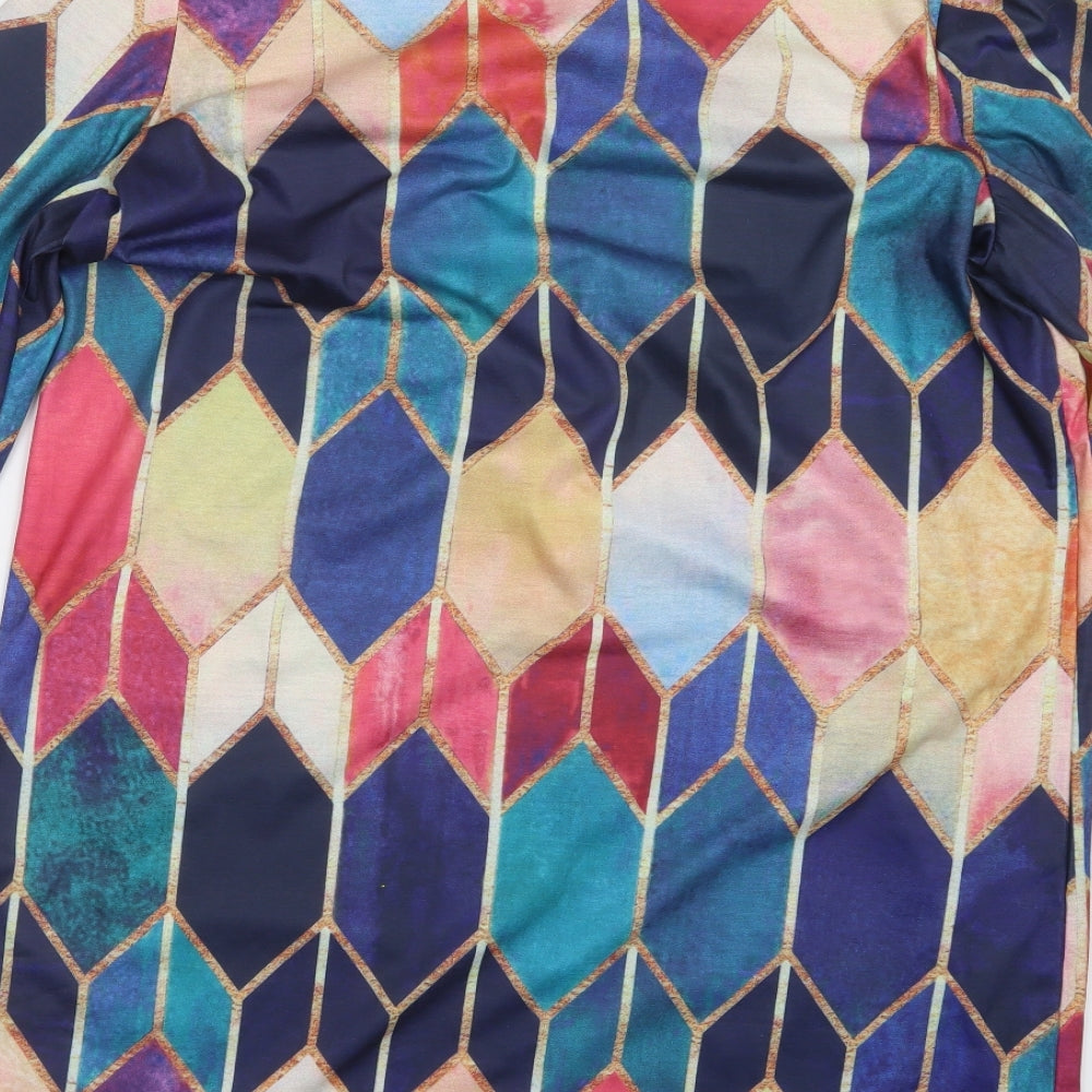Preworn Womens Blue   Basic T-Shirt Size XL