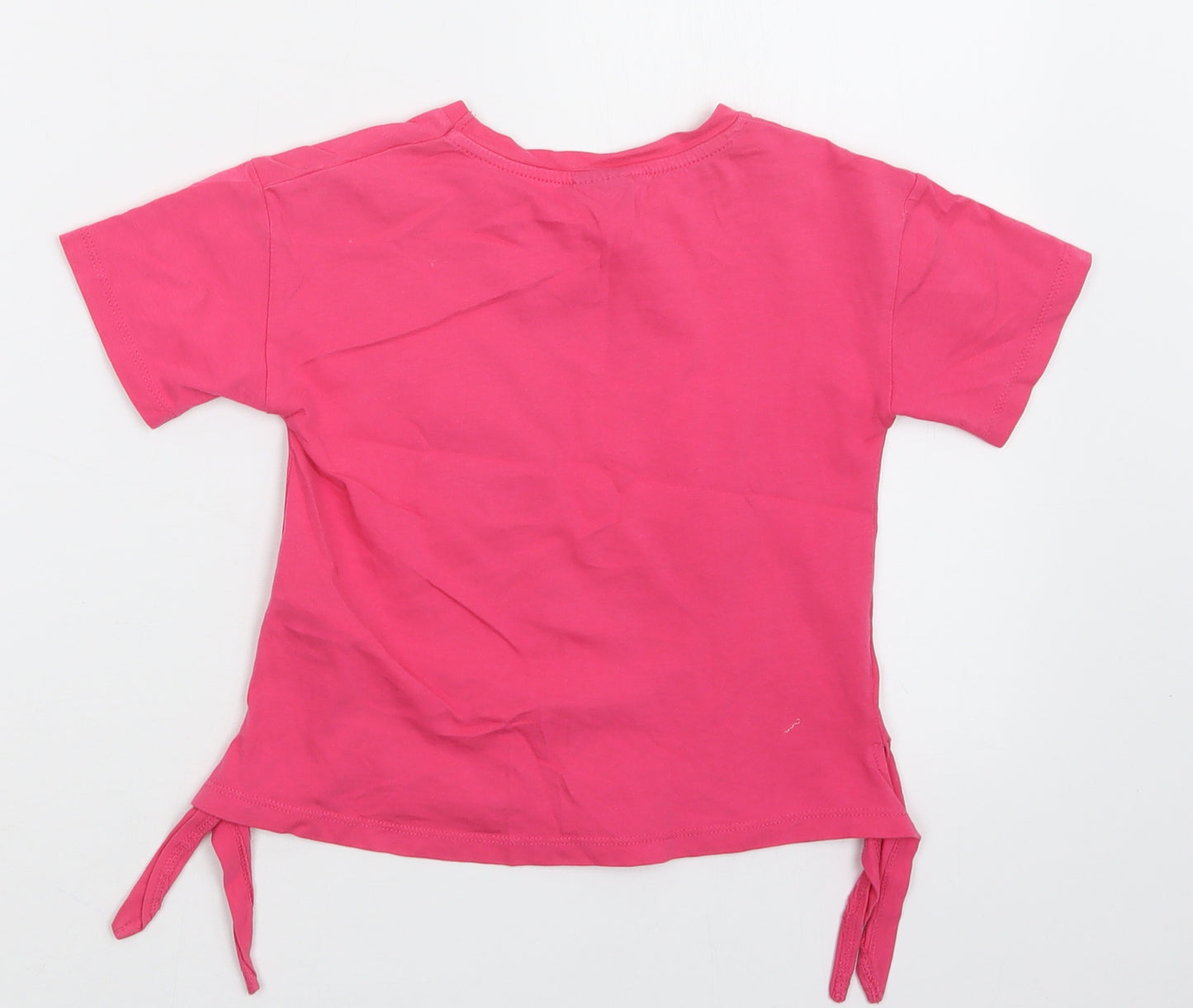 Primark Girls Pink   Basic T-Shirt Size 3-4 Years  - Dumbo