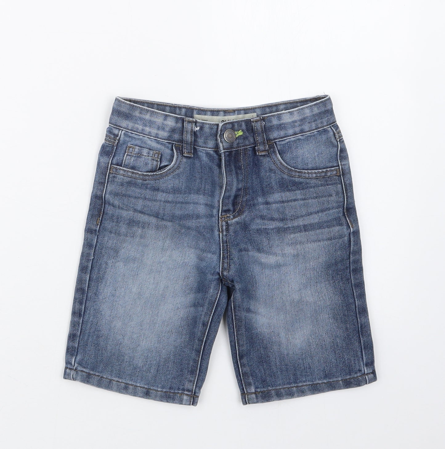 Denim Co. Boys Blue  Denim Cargo Shorts Size 6-7 Years