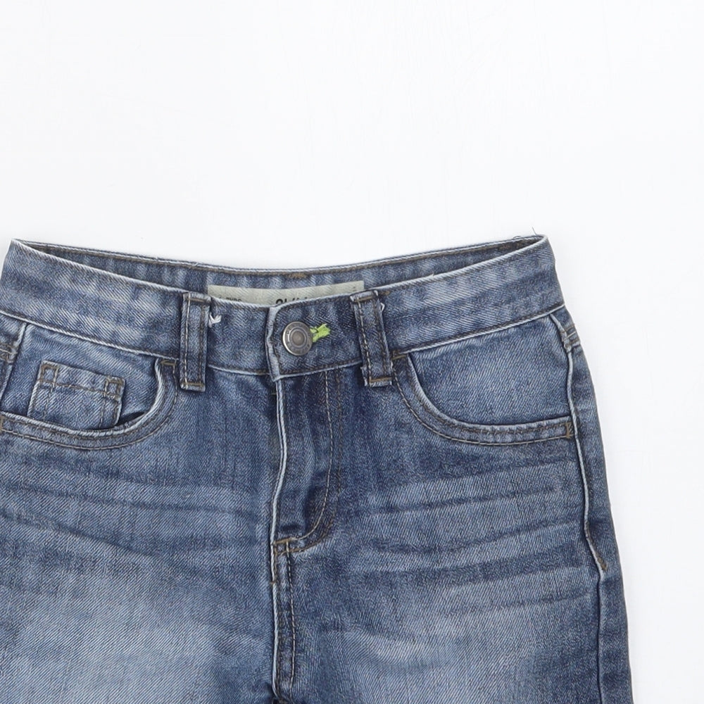 Denim Co. Boys Blue  Denim Cargo Shorts Size 6-7 Years