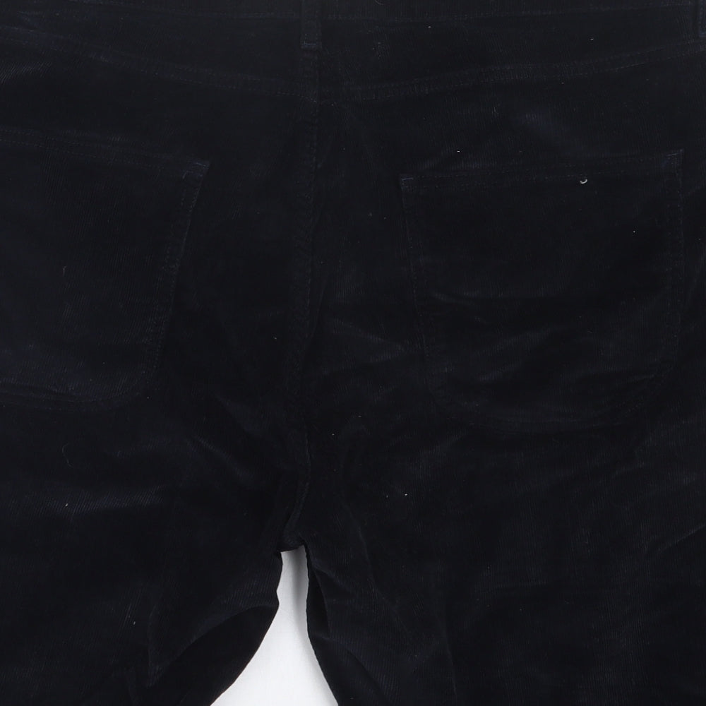 Jacamo Mens Blue  Velvet Cargo Shorts Size 42 in