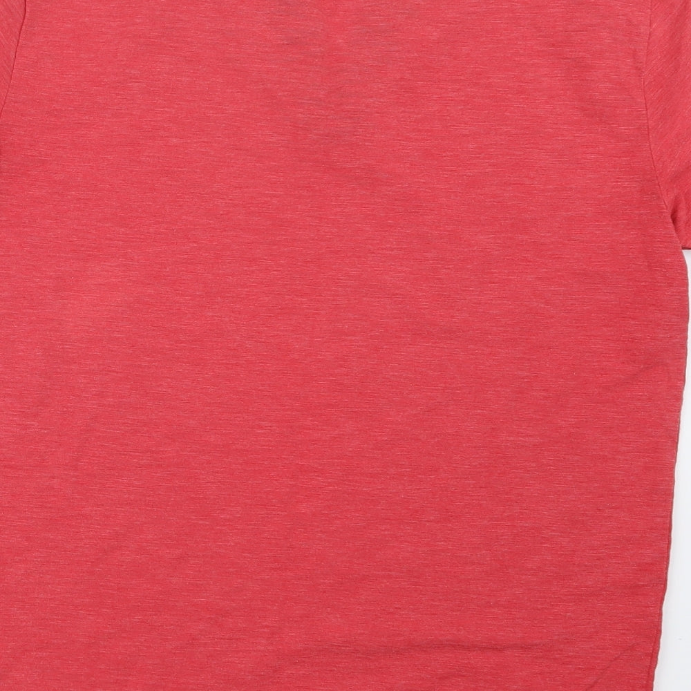 NEXT Mens Red    T-Shirt Size L