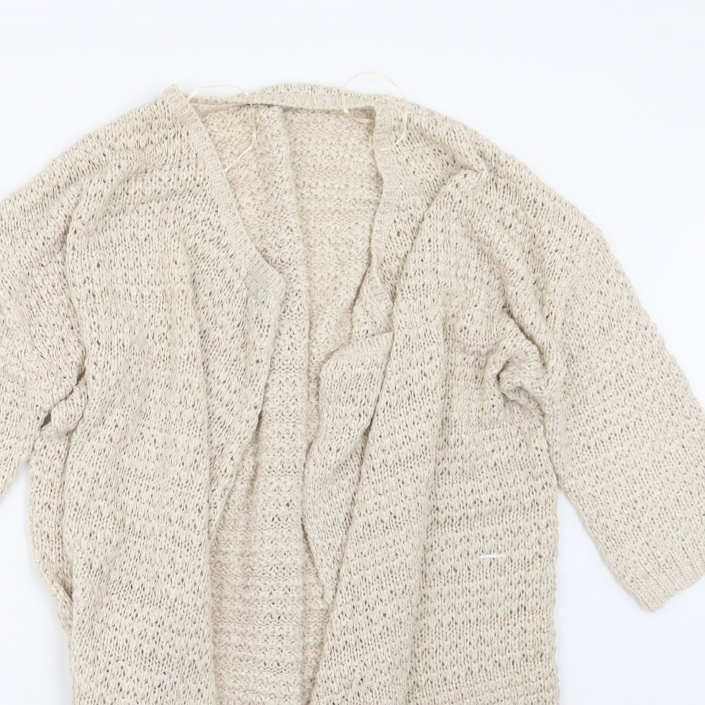 George Womens Beige   Cardigan Jumper Size 16