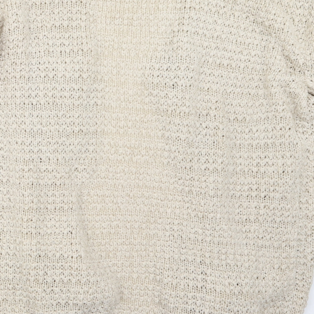 George Womens Beige   Cardigan Jumper Size 16