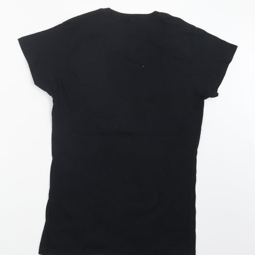 Gildan Womens Black   Basic T-Shirt Size M
