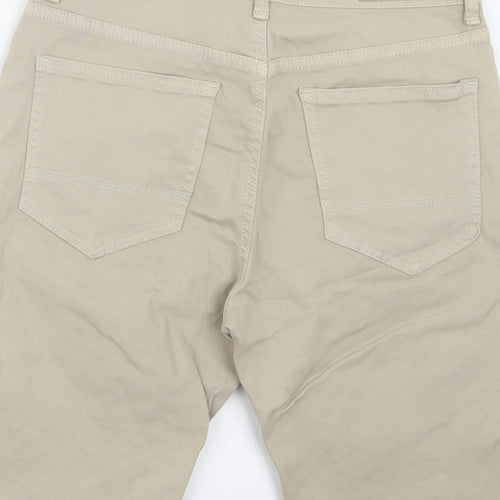Denim Co. Mens Beige   Cargo Shorts Size 29 in