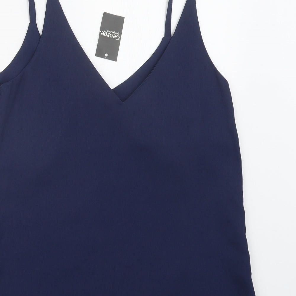 George Womens Blue   Basic Tank Size 8
