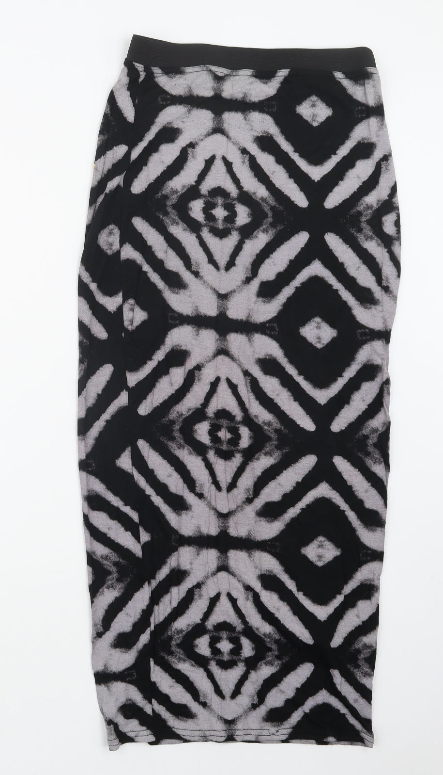 Cameo Rose Womens Grey Geometric  Maxi Skirt Size S