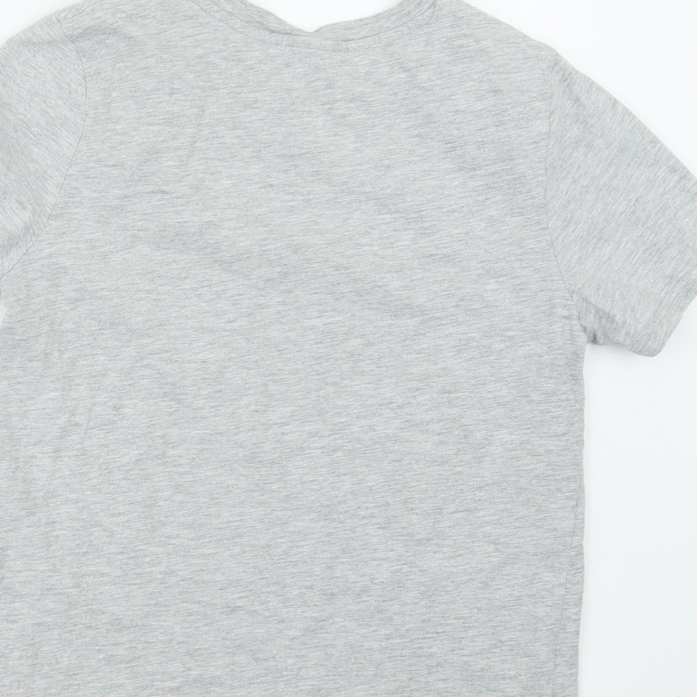 H&M Boys Grey   Basic T-Shirt Size 13-14 Years