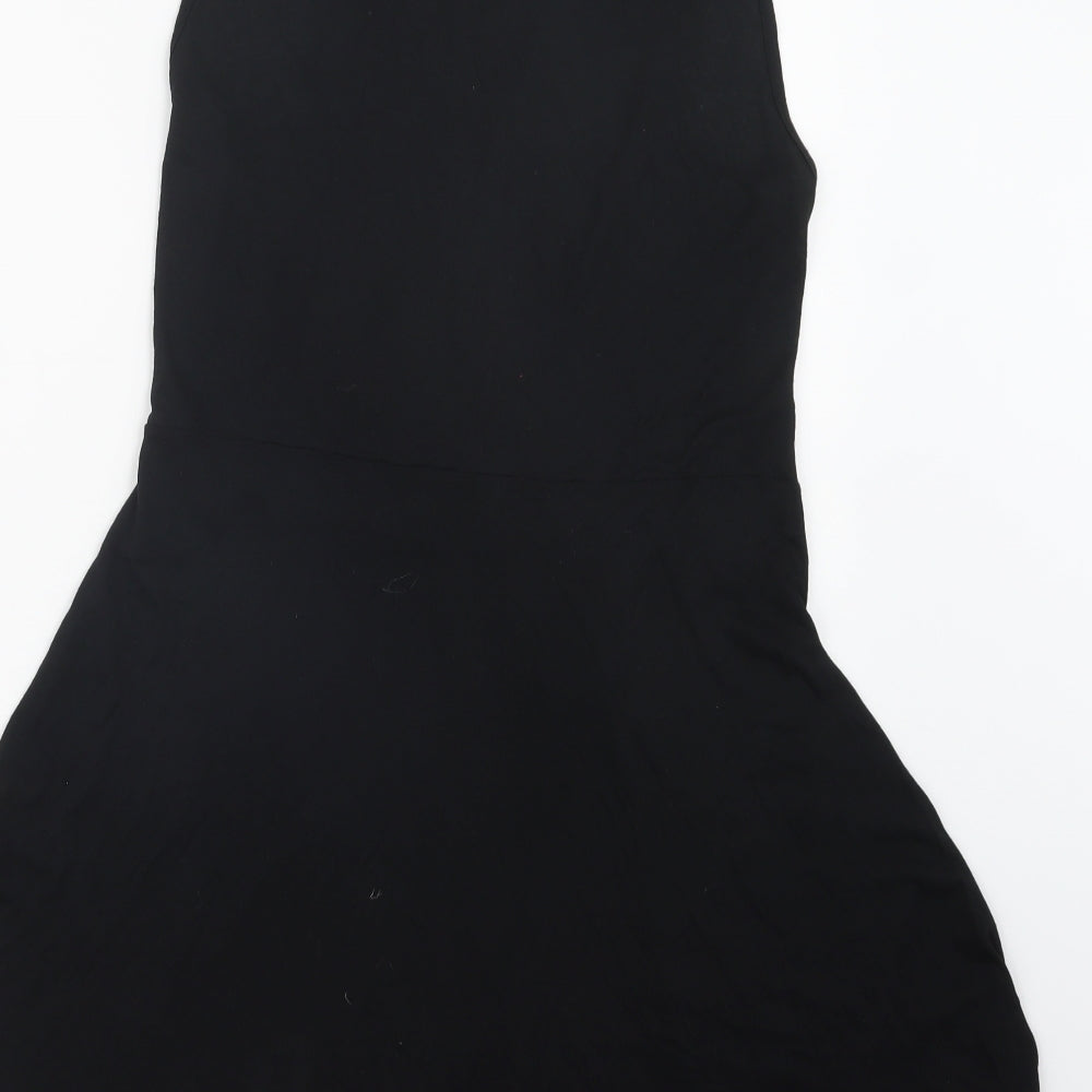 George Womens Black   Basic Button-Up Size 12