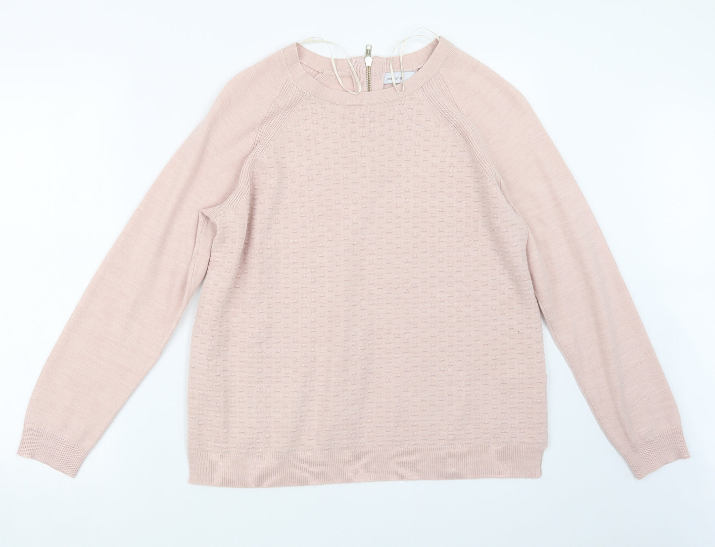 Per Una Womens Pink  Knit Pullover Jumper Size 14