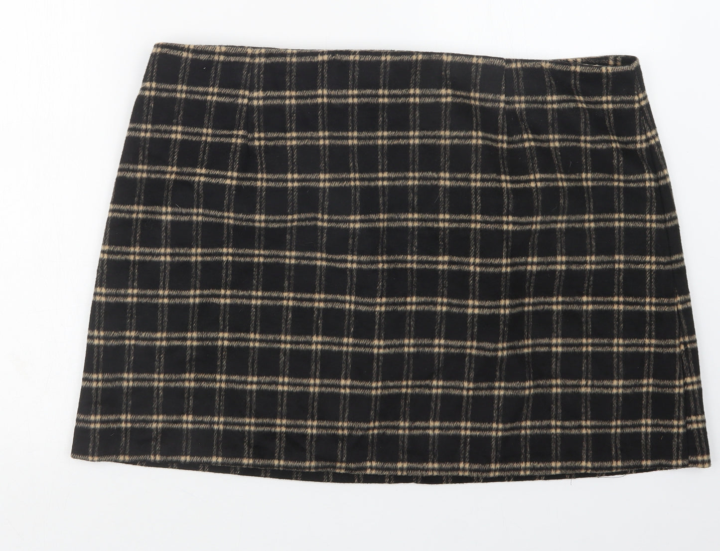 Atmosphere Womens Black Check  Straight & Pencil Skirt Size 20