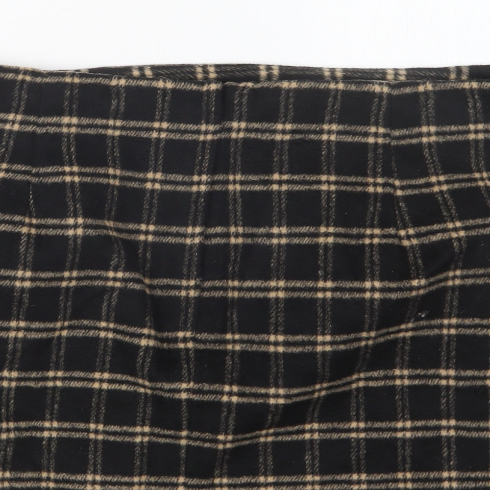 Atmosphere Womens Black Check  Straight & Pencil Skirt Size 20