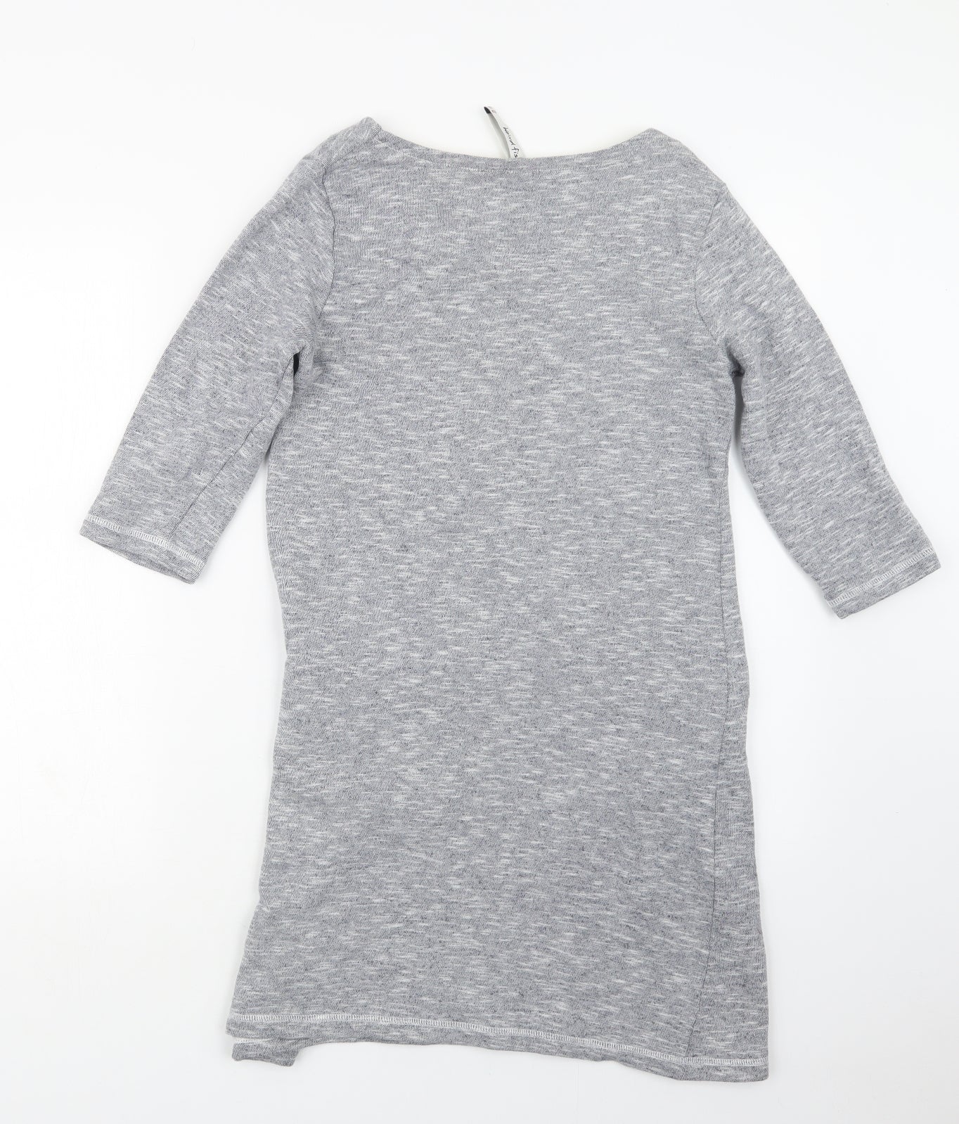 Weird Fish Womens Grey   Pullover Jumper Size 10  - Long