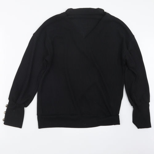 Preworn Womens Black   Pullover Jumper Size XL
