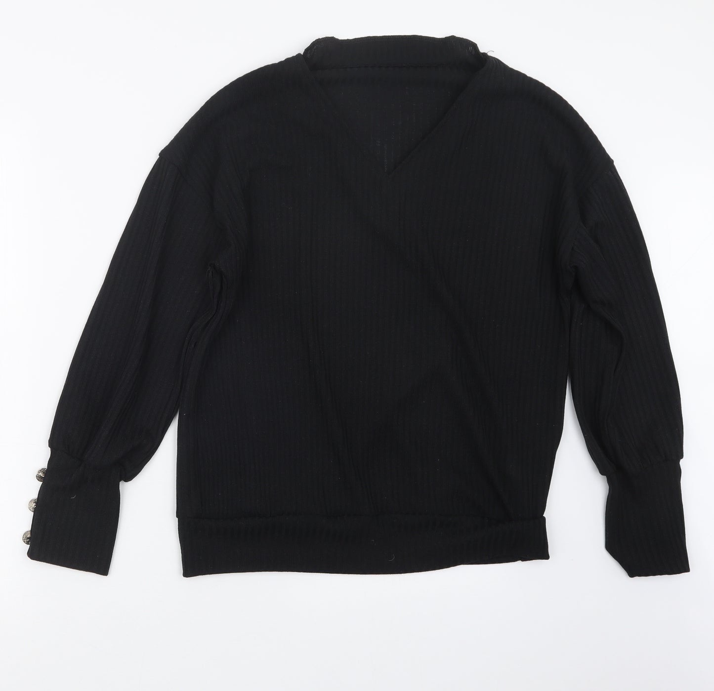 Preworn Womens Black   Pullover Jumper Size XL