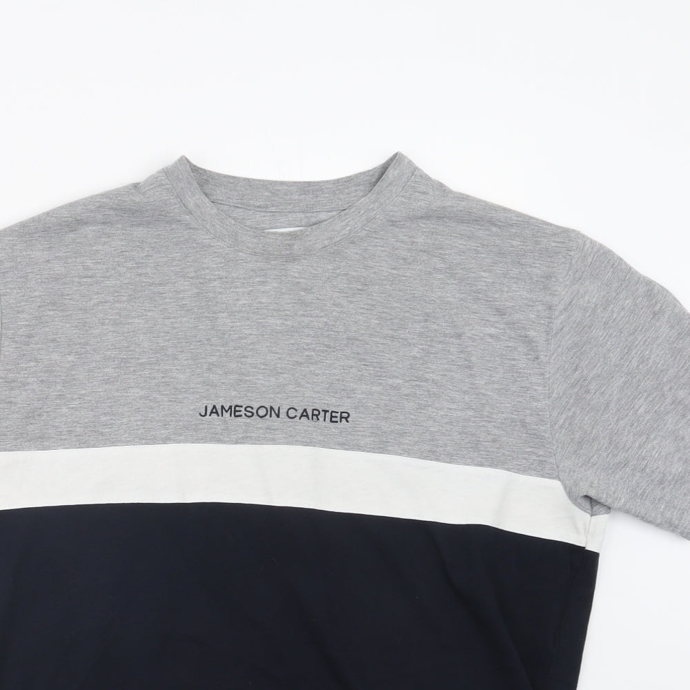 Jameson Carter Mens Grey    T-Shirt Size M