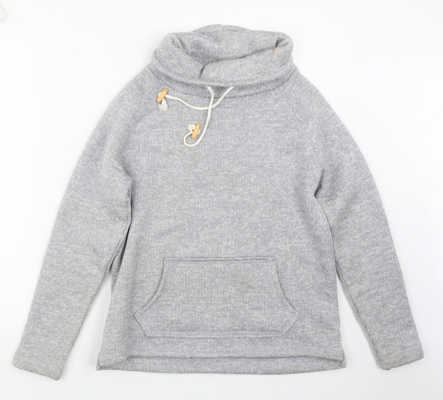 TU Womens Grey   Pullover Sweatshirt Size 10