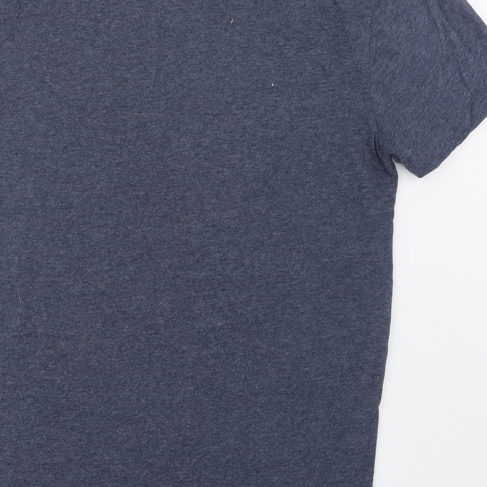 Cedar Wood State Mens Blue    T-Shirt Size S  - Superman