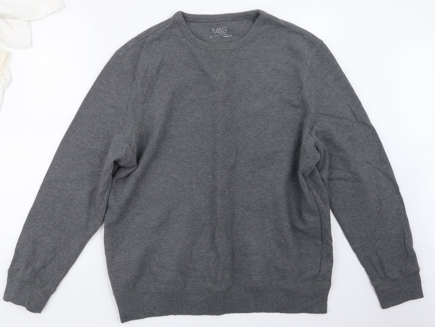 Marks and Spencer Mens Grey   Pullover Jumper Size XL