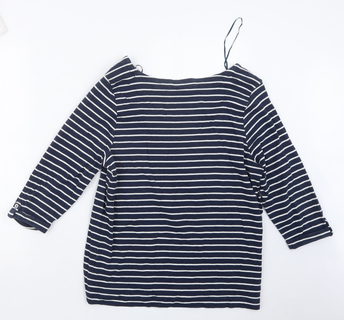 Bonmarché Womens Blue Striped  Pullover Jumper Size 20