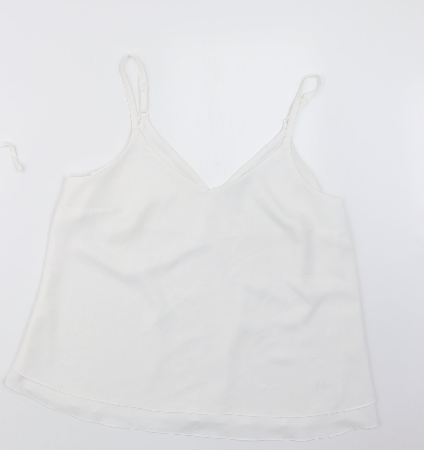 George Womens White   Basic Tank Size 14