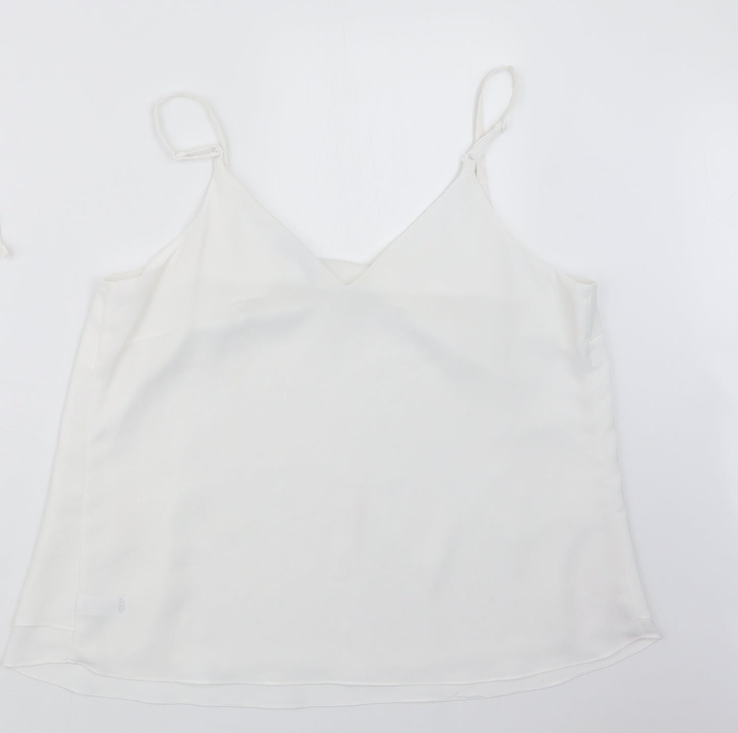 George Womens White   Basic Tank Size 14