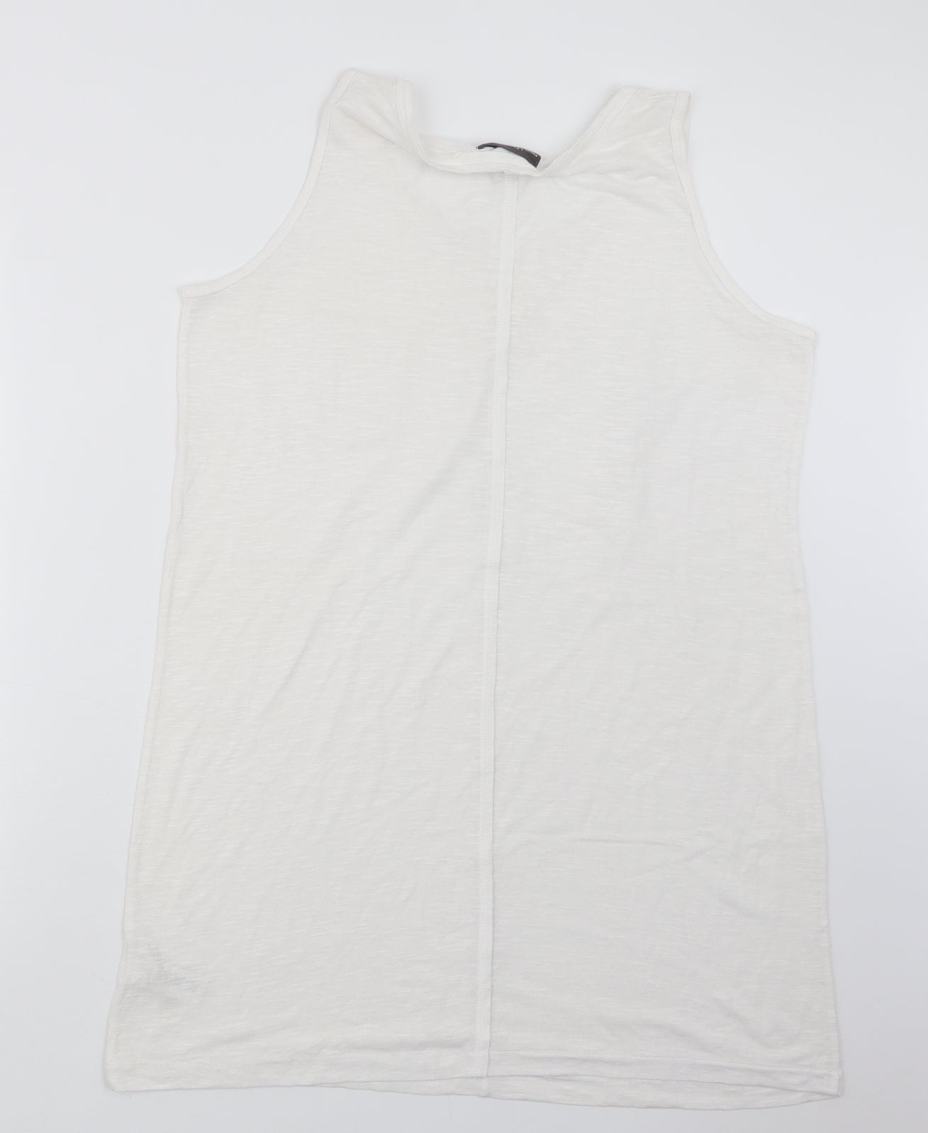 NEXT Womens White   Basic Tank Size 18
