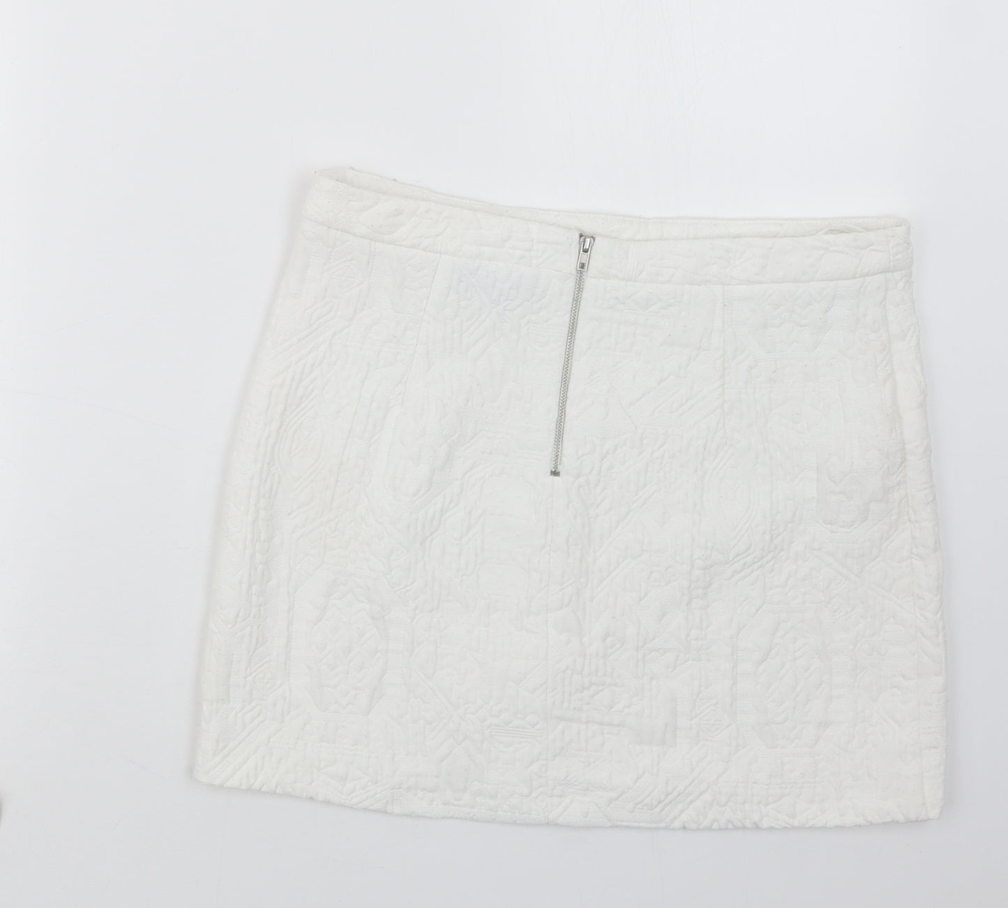New Look Womens White   Straight & Pencil Skirt Size 12