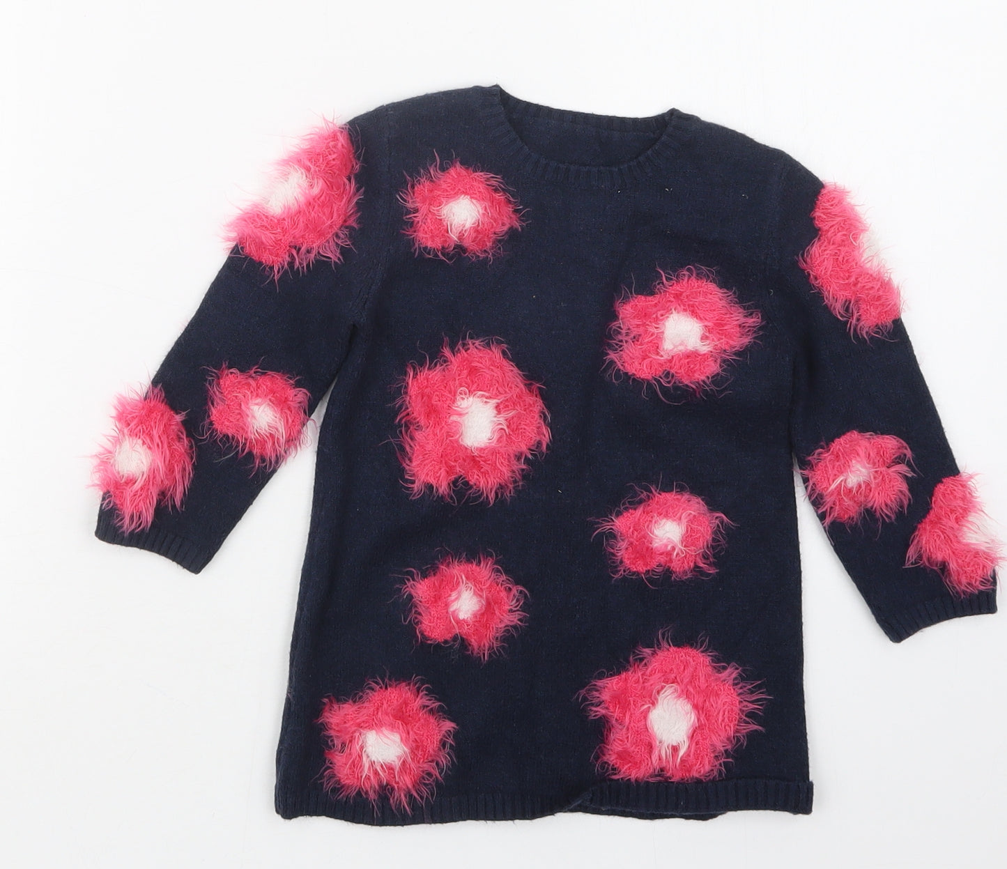 Matalan Girls Blue   Pullover Jumper Size 12-18 Months