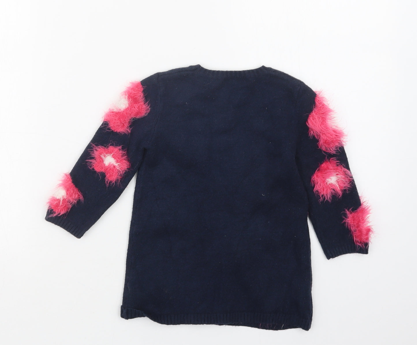 Matalan Girls Blue   Pullover Jumper Size 12-18 Months